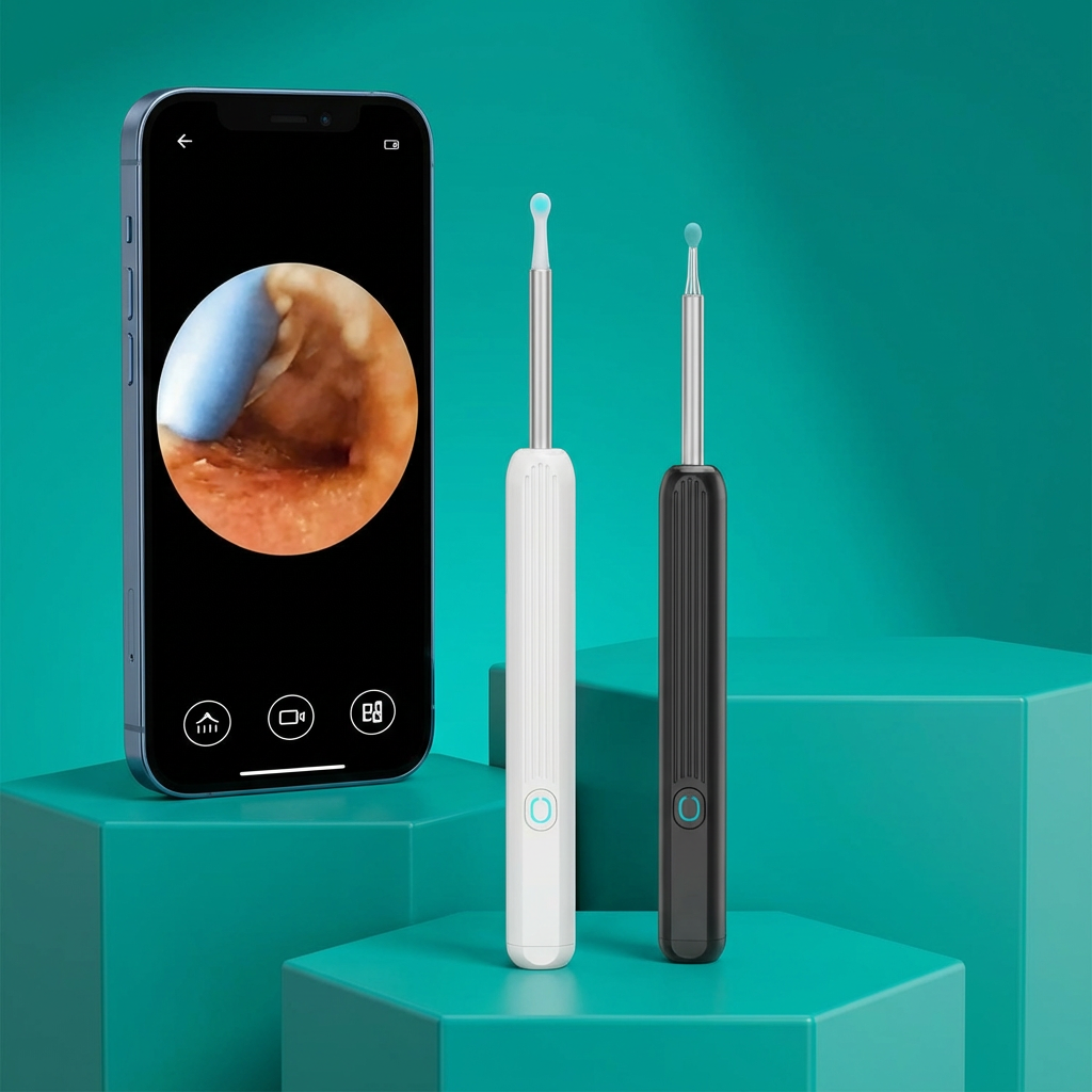 Waxly™ - Čistič uší s kamerou