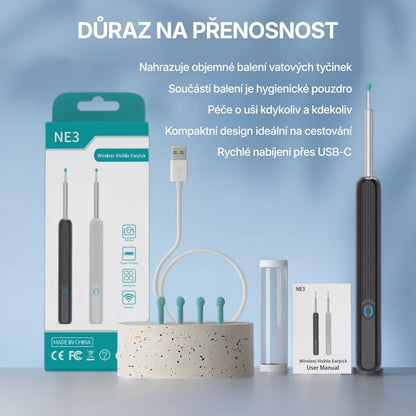 Waxly™ - Čistič uší s kamerou